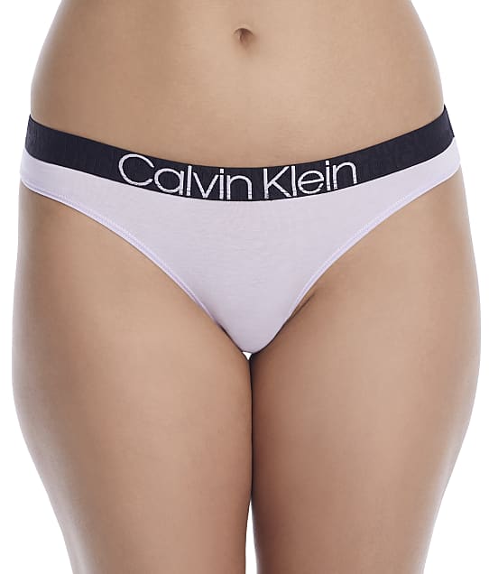 Calvin Klein Reconsidered Comfort Thong in Ambient Lavender QF6579