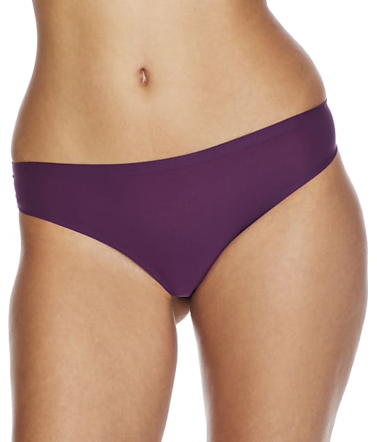 Chantelle Soft Stretch Thong in Berry(Front Views) 2649