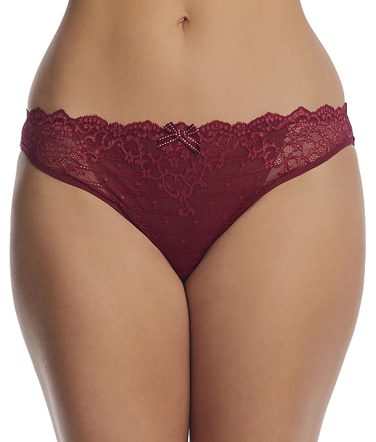 Chantelle Rive Gauche Bikini in Red Raspberry Sedona(Front Views) 3087