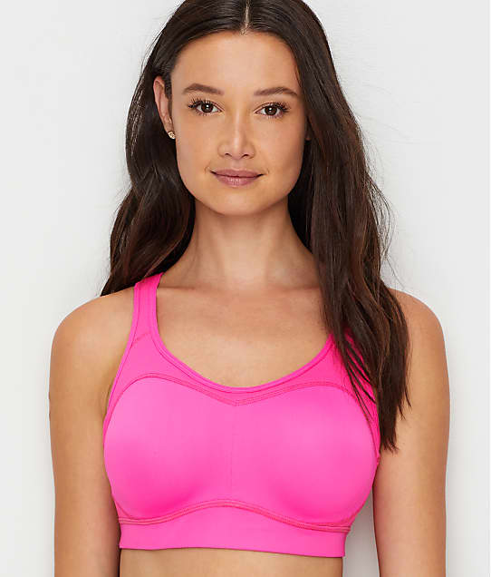 Champion The Distance 2.0 High Impact Underwire Sports Bra in Pinksicle(Front Views) B1094
