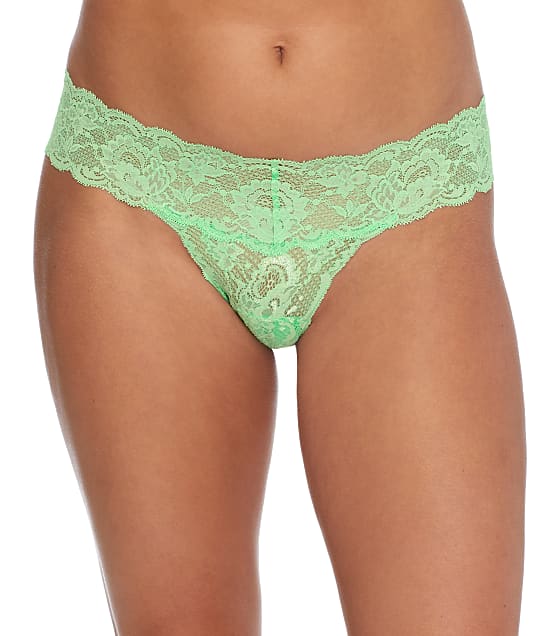 Cosabella Never Say Never Cutie Low Rise Thong in Ghana Green NEVER03ZL