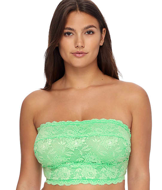 Cosabella Never Say Never Curvy Flirtie Bandeau in Ghana Green NEVER1101