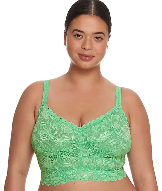 Cosabella Never Say Never Ultra Curvy Sweetie Bralette in Ghana Green NEVER1321