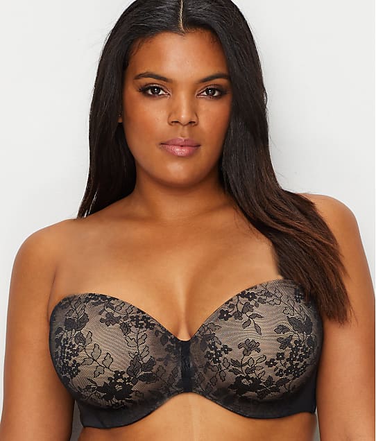 Curvy Couture Strapless Multi Way Push Up Bra And Reviews Bare Necessities Style 1211 