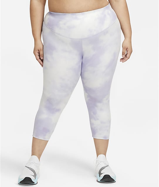 Nike Plus Size Cropped Printed Leggings 