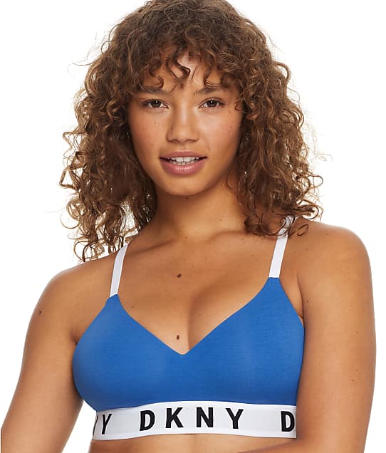 DKNY Boyfriend Wire-Free Push-Up Bra in Hot Blue DK4518