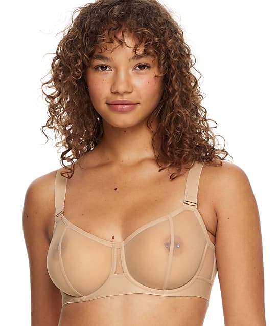 DKNY Sheers Convertible Bra in Cashmere DK4939