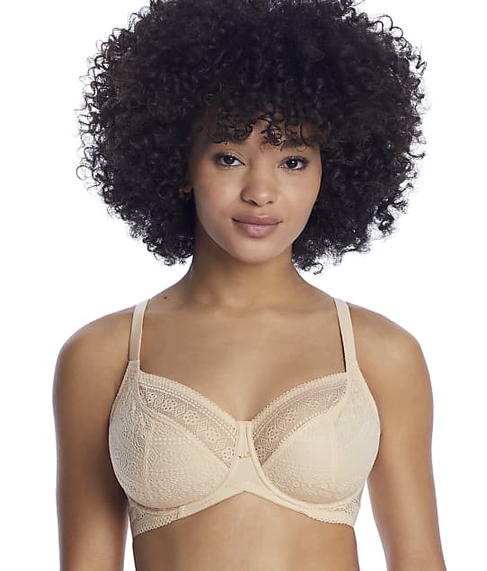 Dominique Tessa Lace Side Support Bra in Nude(Front Views) 7400