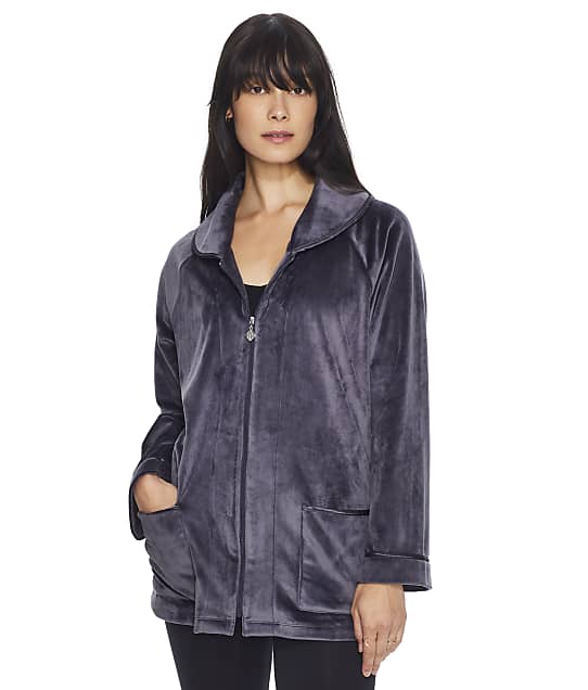 Eileen West Velvet Short Bed Jacket 