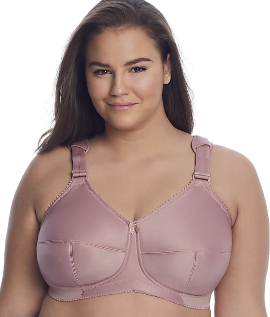 Elila Kaylee Full Coverage Wire-Free Bra in Dusty Rose(Front Views) 1505