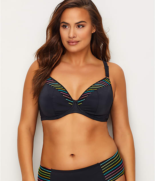 plus size neon bikini