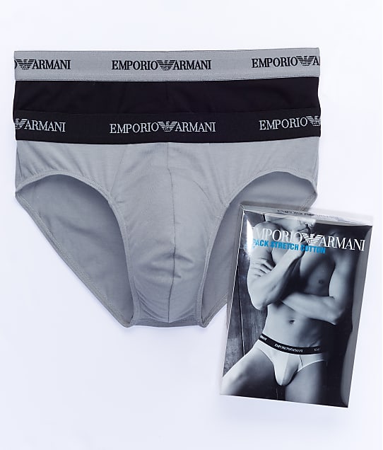 emporio armani stretch cotton brief