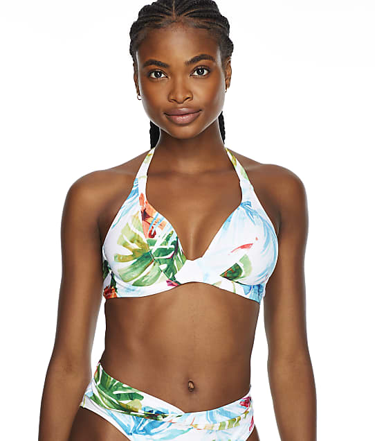 Fantasie Kiawah Island Halter Bikini Top in Aquamarine FS501204
