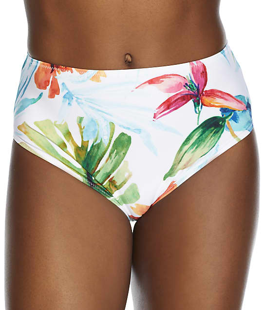 Fantasie Kiawah Island High-Waist Bikini Bottom in Aquamarine FS501278