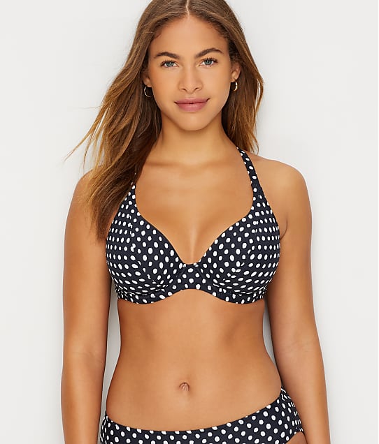 Fantasie Santa Monica Plunge Bikini Top in Multi(Front Views) FS6722