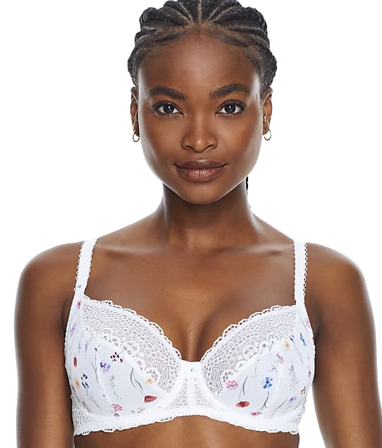 Freya Daydreaming Plunge Bra in White(Front Views) AA400802
