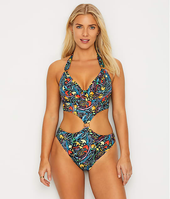 high leg plus size bikini