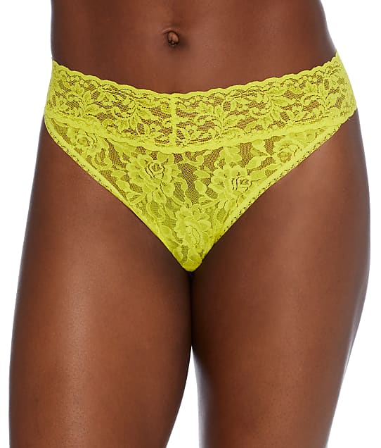 Hanky Panky Signature Lace Original Rise Thong in Sunny Day 4811