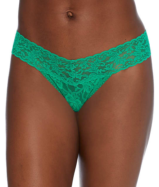 Hanky Panky Signature Lace Low Rise Thong in Grassland 4911
