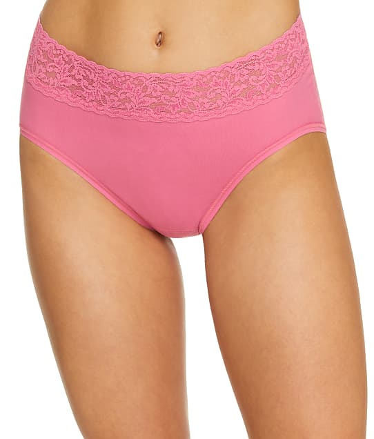 Hanky Panky Supima Cotton French Cut Brief in Chateau Rose 892461