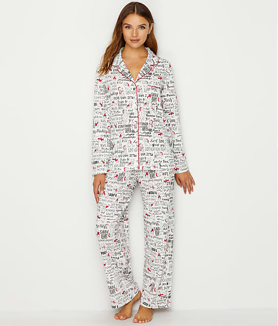Karen Neuburger Girlfriend Knit Dog Pajama Set & Reviews | Bare Necessities (Style RE0143M-DOG)