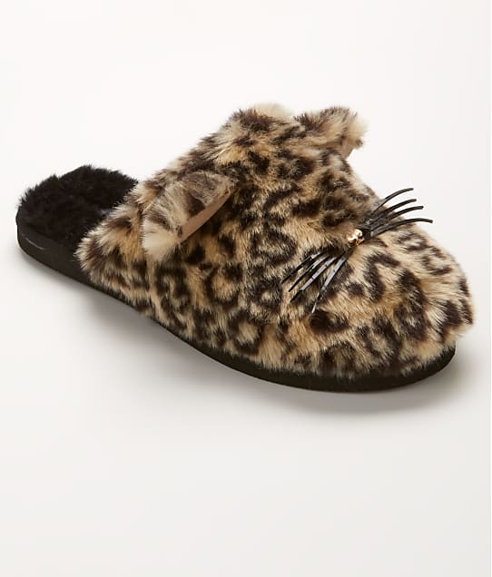 kate spade leopard slippers