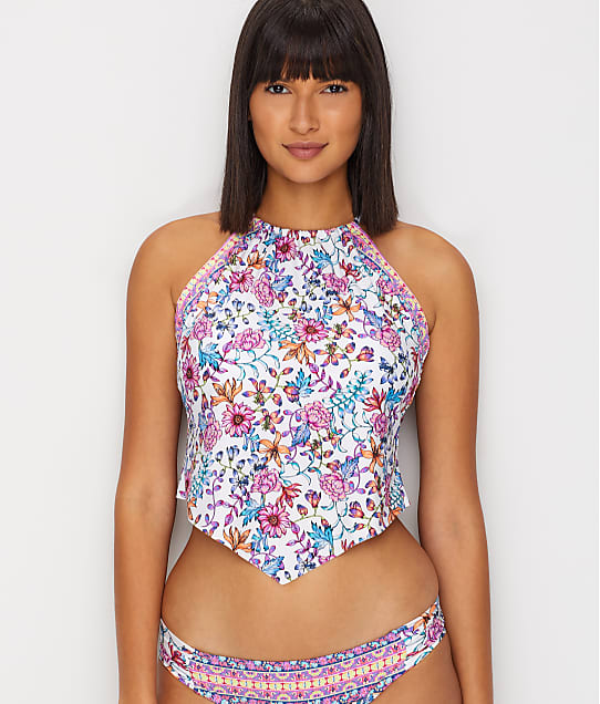 cropped tankini top