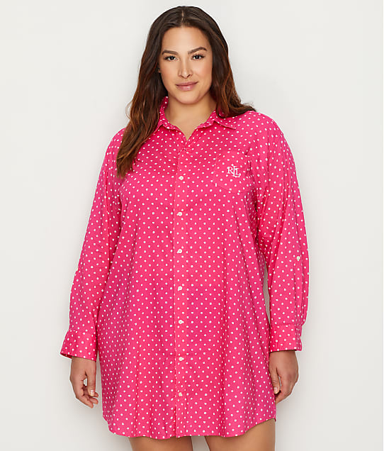 ralph lauren plus size sleepshirt