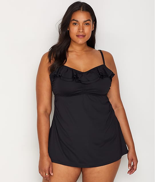 underwire swim dress plus size