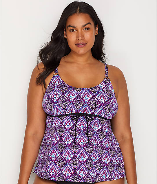 Leilani Plus Size Villa Bella Underwire Tankini Top & Reviews | Bare ...