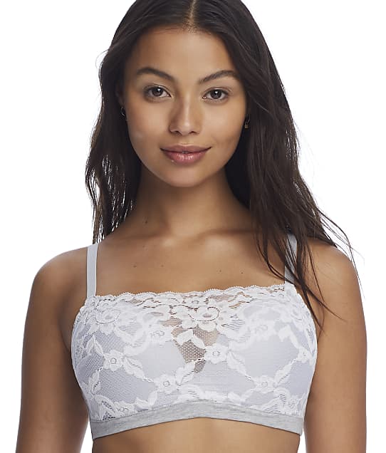 Le Mystère Cotton Touch Wire-Free Bra in Heather Grey 6020
