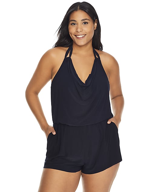 kenneth cole swim romper