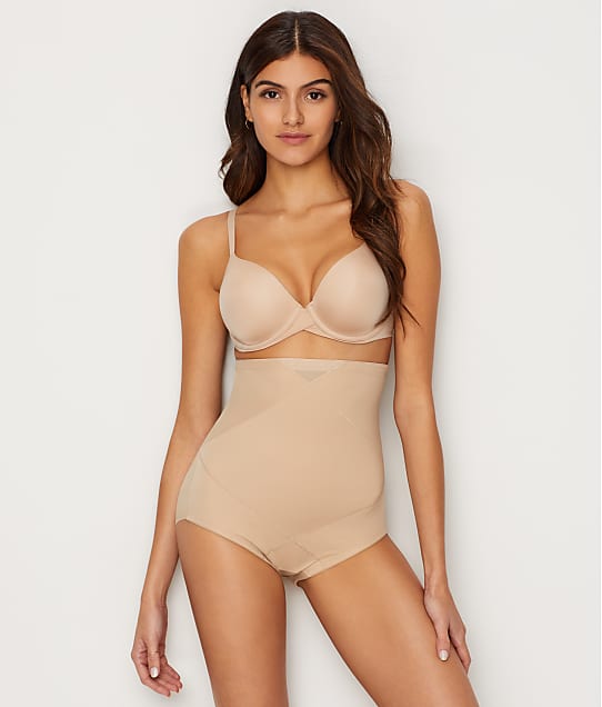 Miraclesuit Tummy Tuck High-Waist Shaping Brief in Nude(Front Views) 2415