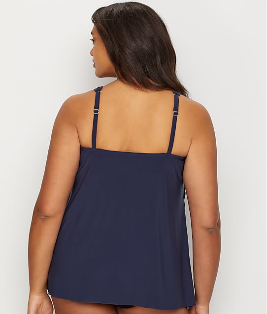 Miraclesuit Plus Size Illusionists Mirage Underwire Tankini Top