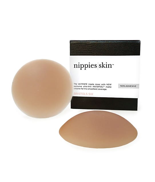 B-Six Nippies Non-Adhesive in Caramel(Front Views) NAD-SKINLIGHTS