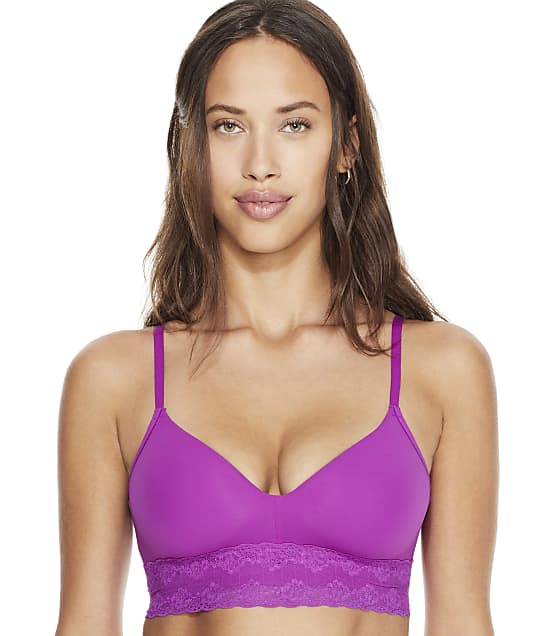 Natori Bliss Perfection Wire-Free T-Shirt Bra in Clover(Front Views) 723154