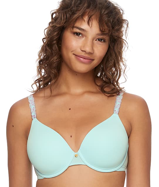 Natori Pure Luxe Plunge T-Shirt Bra in Clearwater/Grape Ice 732080