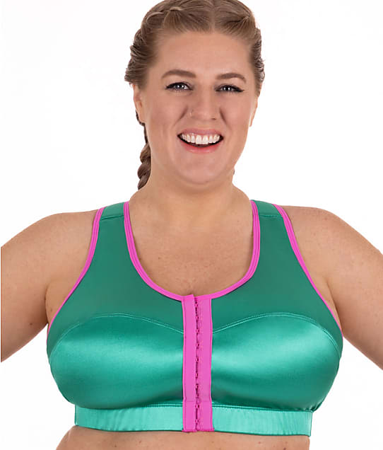 Enell High Impact Wire-Free Racerback Sports Bra in Sweet Pea NL102