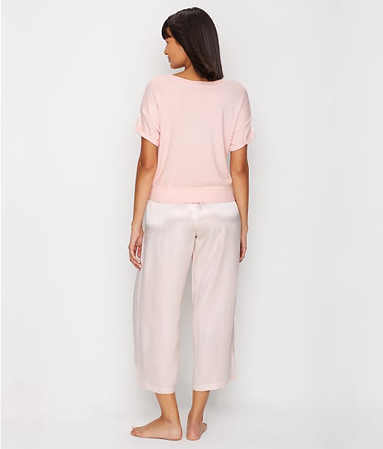 PJ Harlow Mac & Jolie Capri Satin Pajama Set & Reviews Bare