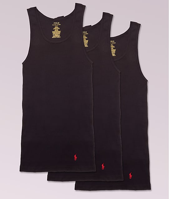 Polo Ralph Lauren Classic Fit Cotton Tanks 3Pack & Reviews Bare Necessities (Style RCTKP3)