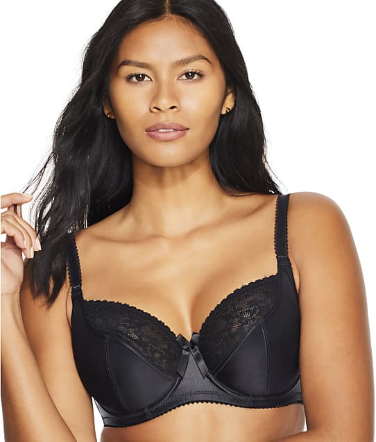 Pour Moi Madison Side Support Bra in Black(Full Sets) 12002