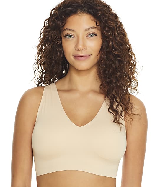 Pour Moi Off Duty Invisible Bralette in Oyster(Front Views) 22201
