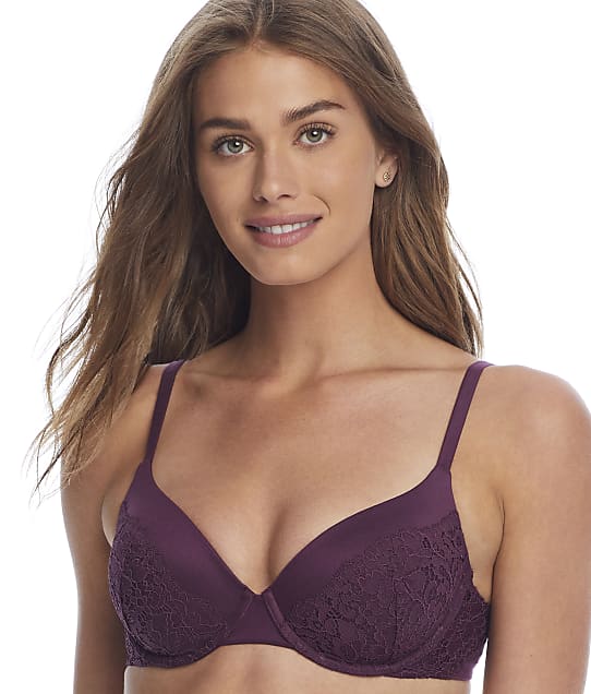 Reveal The Perfect Demi With Lace Bra in Mulberry RR0002