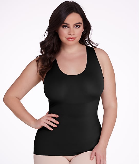 SPANX Plus Size Trust Your Thinstincts Tank in Very Black 10039P