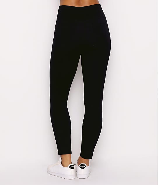 spanx leather like ankle skinny pant