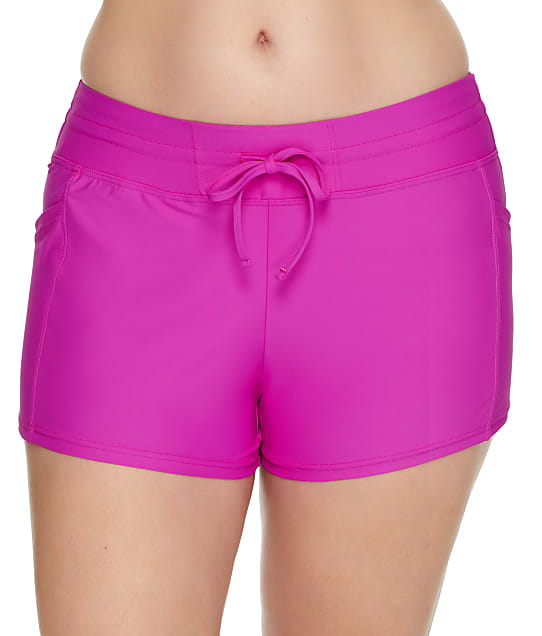 Sunsets Wild Orchid Laguna Swim Shorts in Wild Orchid(Front Views) 345B-WILOR