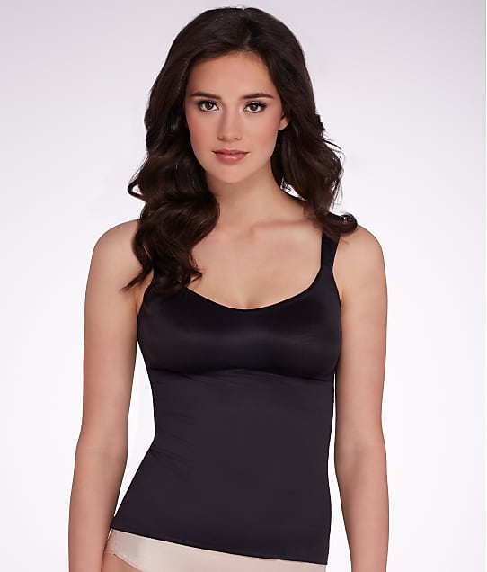 TC Fine Intimates Full Fit Firm Control Camisole in Black(Front Views) 4242