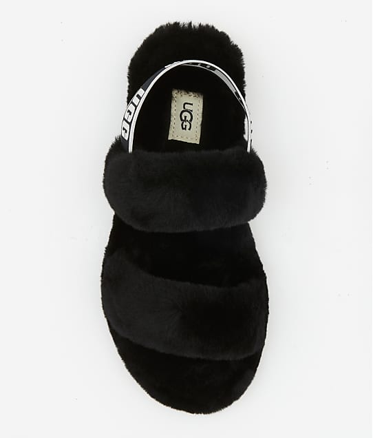 ugg oh yeah slides black