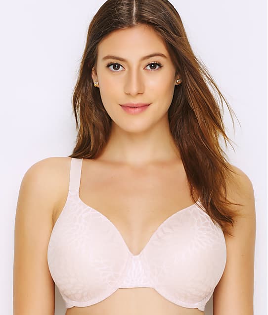 Vanity Fair Beauty Back Smoother Bra in Lace Sheer Quartz(Front Views) 76380