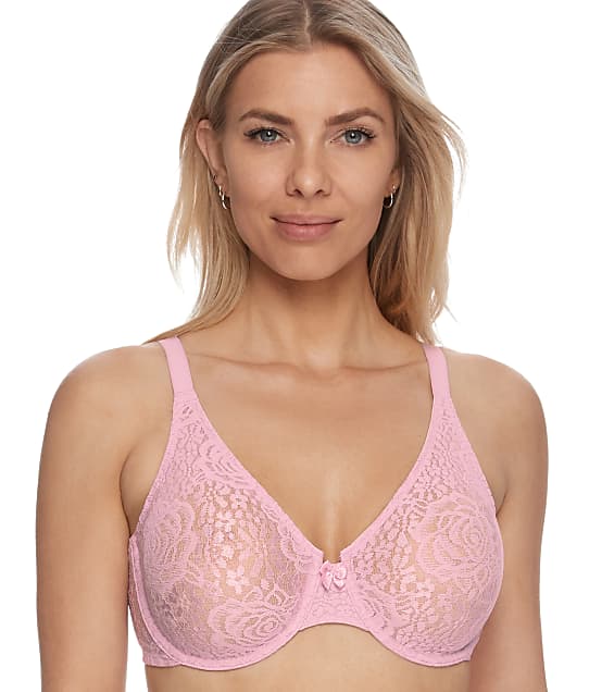 Wacoal Halo Lace Convertible Bra in Fragrant Lilac 851205
